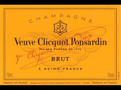 Veuve Clicquot Ponsardin Brut Champagne 750ml