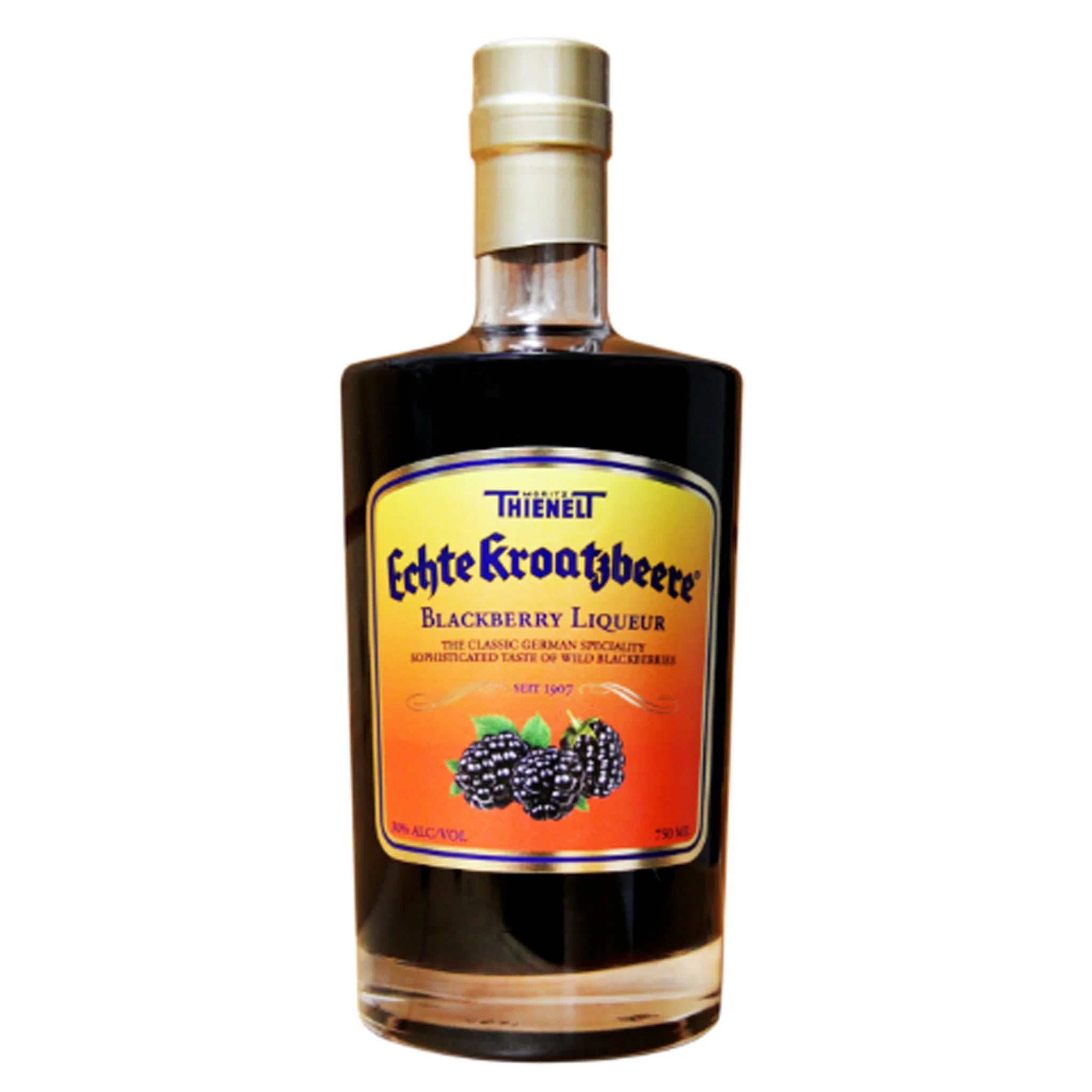 リースモルト Moritz Thienelt Echte Kroatzbeere Blackberry Liqueur 750ML – Wine