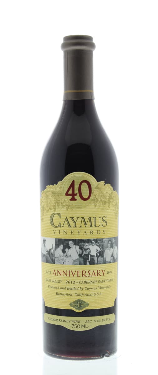 Caymus Vineyards 2012 40th Anniversary Cabernet Sauvignon 1.0 Liter