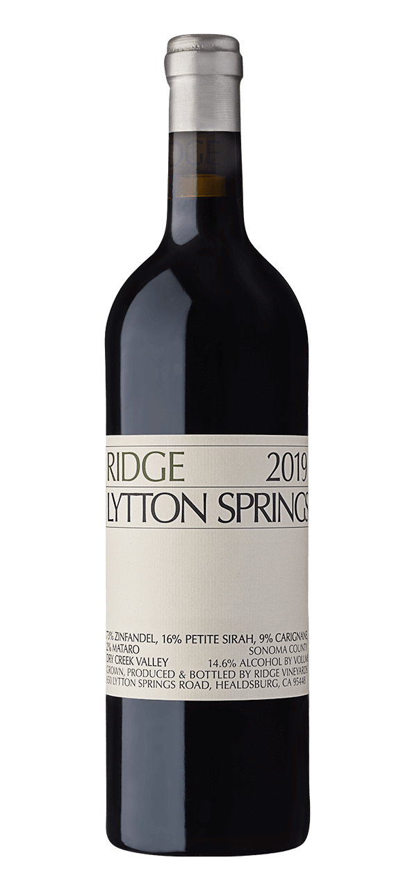 Ridge 2019 Lytton Springs Red Blend