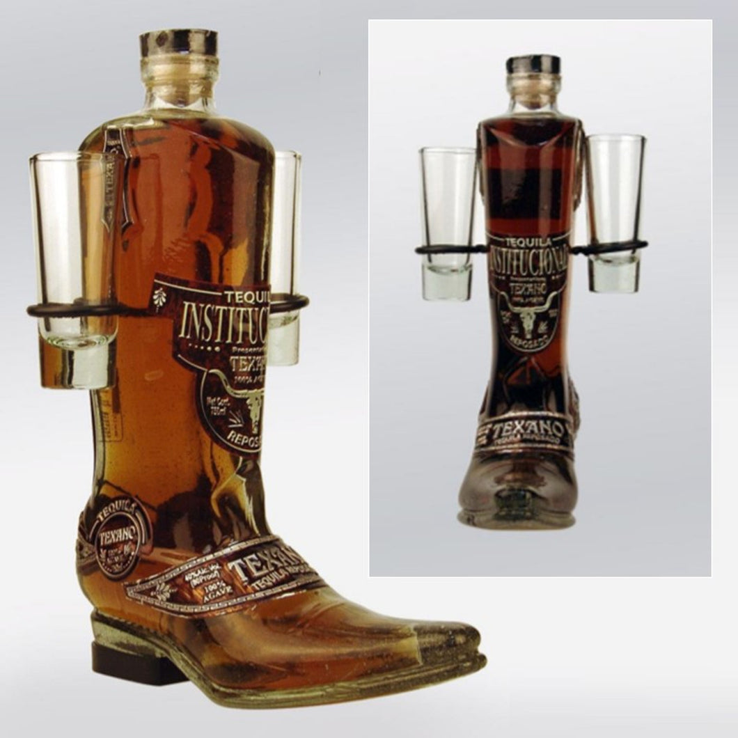 Texano Boot Tequila 100% Agave Gold 750ml