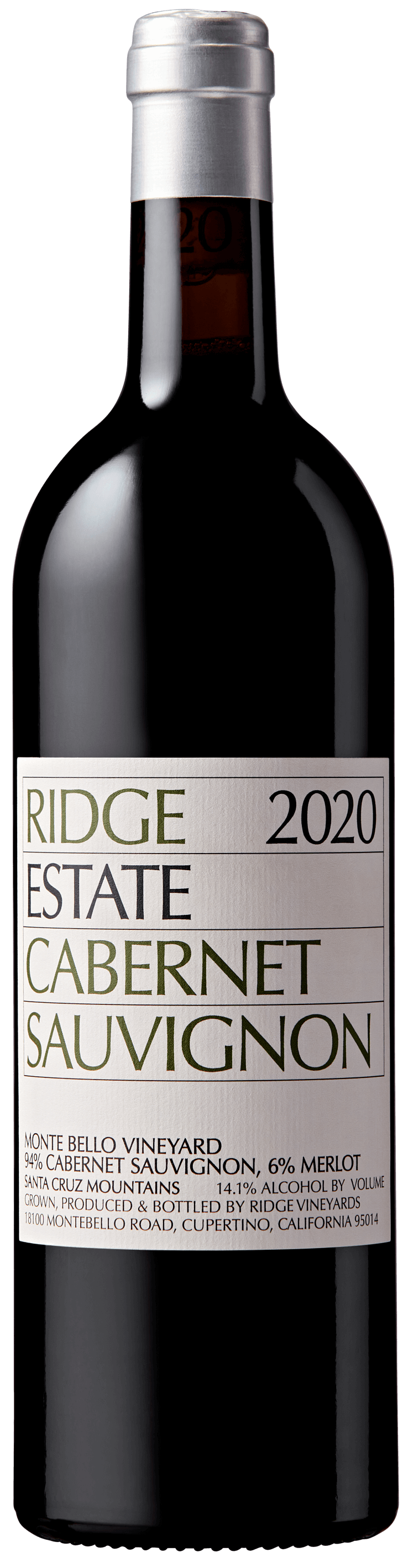 Ridge Estate 2020 Cabernet Sauvignon