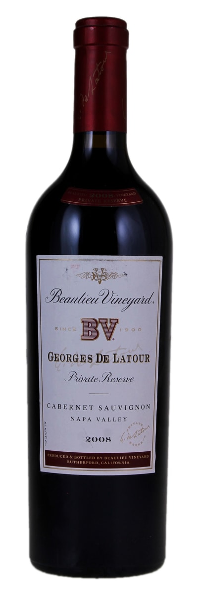 Beaulieu Vineyards Georges De Latour 2008 Cabernet Sauvignon