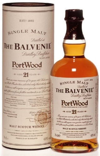 Balvenie Portwood 21 Yr Single Malt Scotch Whisky 750ml