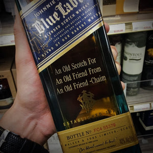 Johnnie Walker Blue Label Scotch Whisky with Box 750ML