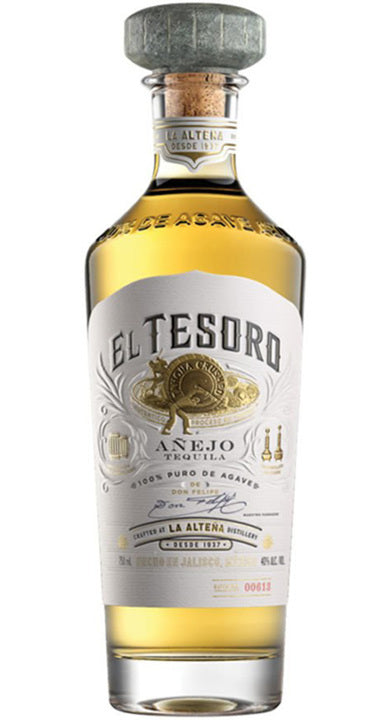 El Tesoro Anejo Tequila 750ML