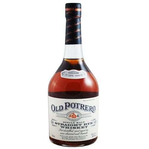 Old Potrero Single Malt Straight Rye Whiskey 90 Proof 750ML