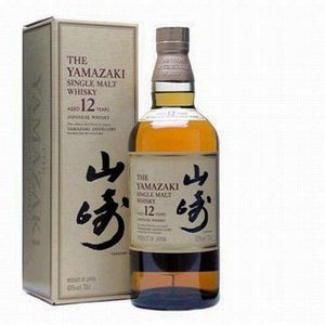 Yamazaki Aged 12 Years Single Malt Japanese Suntory Whisky 750ML