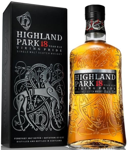 Highland Park 18 yrs Viking Pride Single Malt Scotch