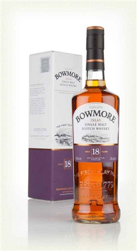 Bowmore 18 yrs Islay Single Malt Whisky 750ml