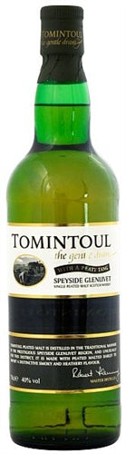 Tomintoul The Gentle Dram Speyside Glenlivet Single Peated Malt Scotch Whisky 750ml