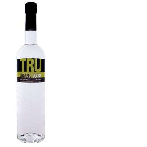 Tru Organic Vodka  Straight 750ml