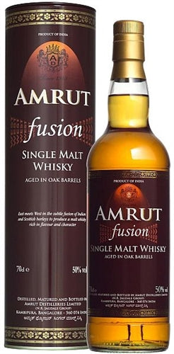 Amrut Fusion 100 proof SIngle Malt Whiskey 750ML
