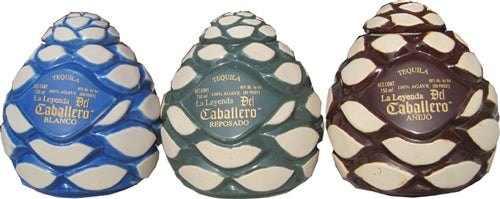 La Leyenda Del Caballero Anejo Tequila Ceramic Agave Heart Bottle 750ml