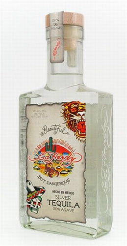 Ed Hardy Silver Tequila 100% Agave 750ML  – Wine