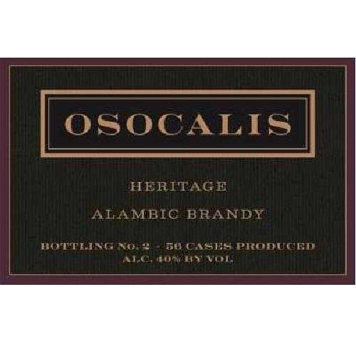 Osocalis Heritage Alambic Brandy 750ML