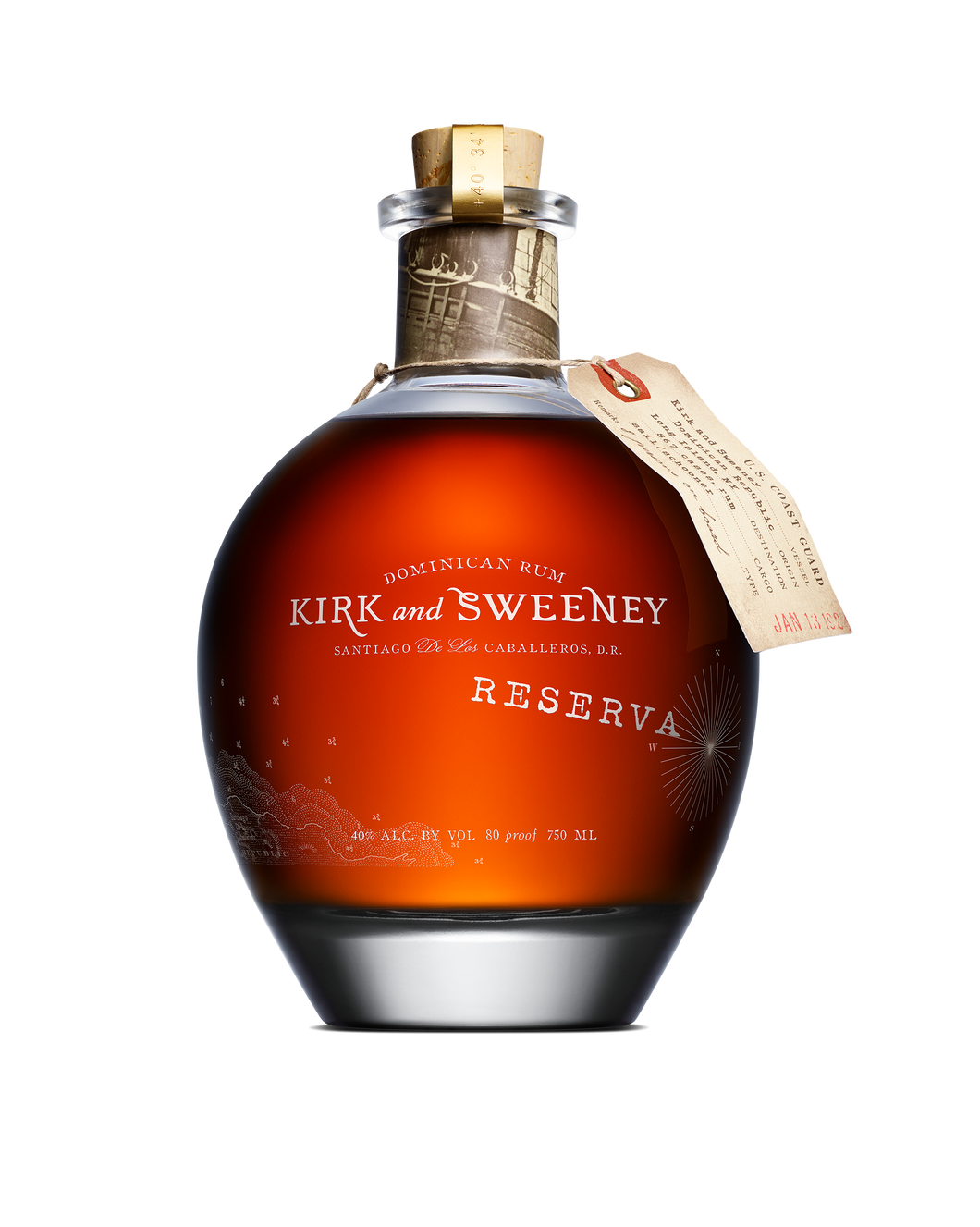 Kirk And Sweeney Reserva Rum 750ml