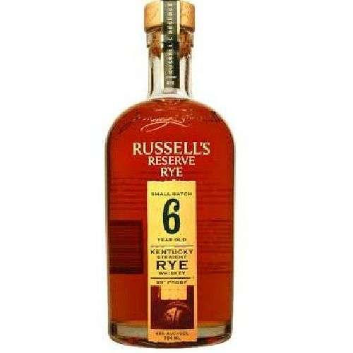 Russell's Reserve Rye Small Batch 6 Year Old 90 Proof Kentucky Straight Rye Whiskey 750ML