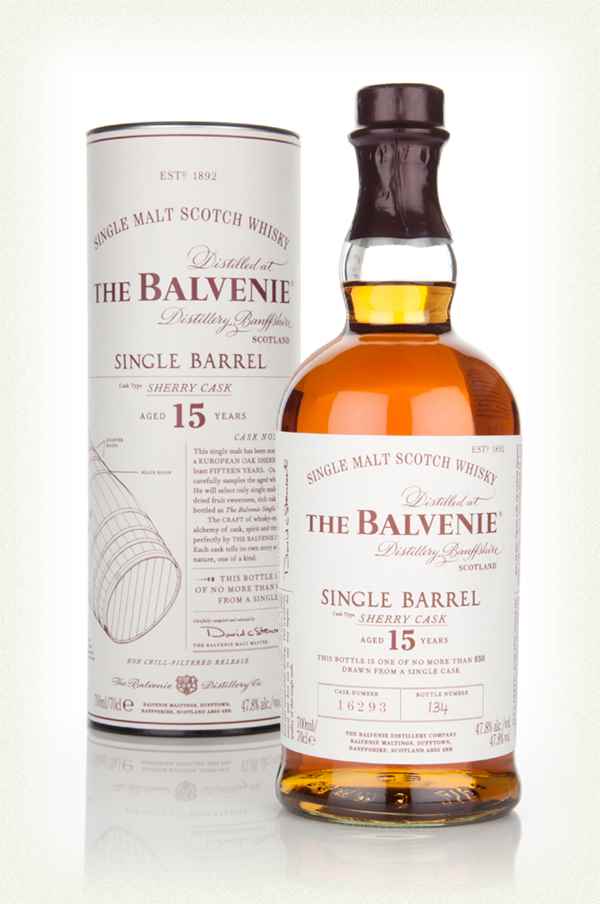 The Balvenie Single Barrel 15 Years Sherry Cask Scotch Whisky