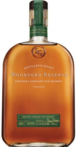 Woodford Reserve Kentucky Straight Rye Whiskey 750ml