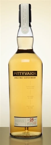 Pittyvaich Single Malt scotch Whisky 25 Yrs Limited Release 750ml