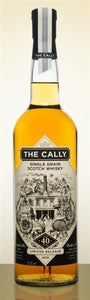 The Cally SIngle Grain Scotch Whisky 40Yrs Limited release 2015 750ml