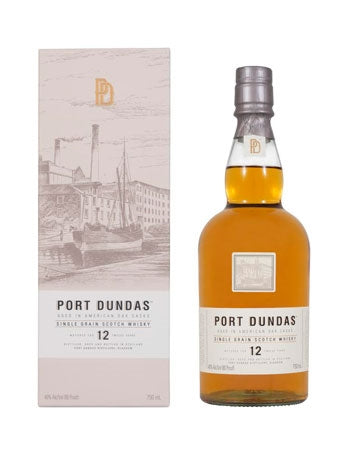 Port Dundas Single Grain Scotch Whisky 12 Yrs 750ml