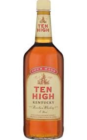 Sour Mash Ten High Kentucky Bourbon Whisky 1.0L