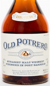Old Potrero Straight Malt Whiskey Finished in Port Barrels 750ml
