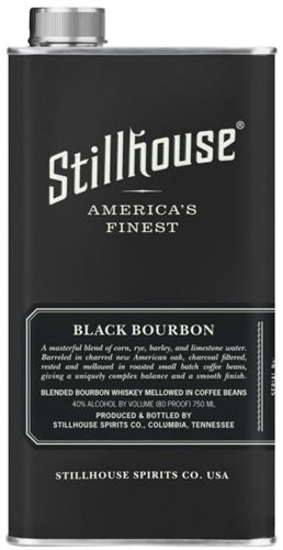 Stillhouse Black Bourbon Blended Whiskey With Coffee Beans 750ml