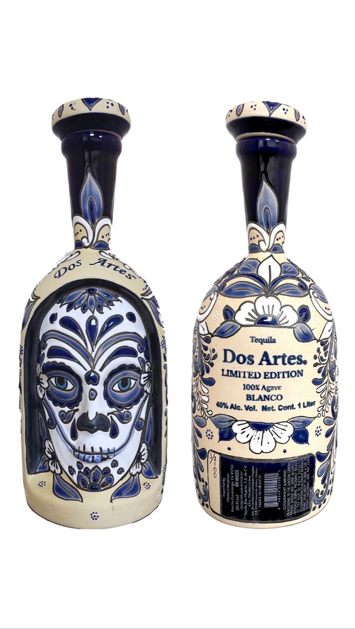 Dos Artes Blanco Skull Tequila 2021 Limited Edition 1.0L