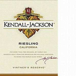 Kendall Jackson Vintner Reserve Riesling