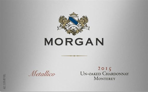 Morgan 2015 Metallico Un-oaked Monterey Chardonnay