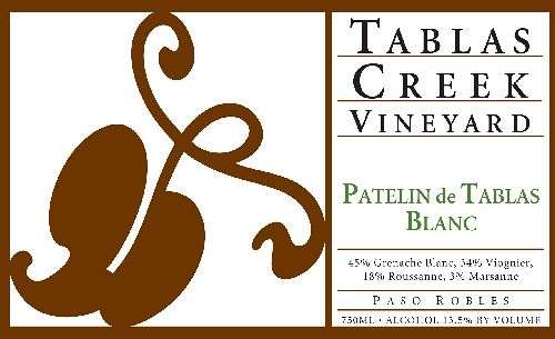 Tablas Creek Vineyard Patelin De Tablas Blanc