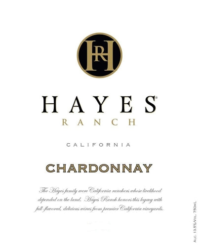 Hayes Ranch Chardonnay 750ml