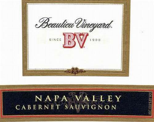 Beaulieu Vineyard Cabernet Sauvignon Napa Valley