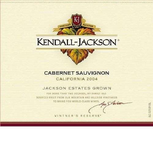 Kendall Jackson Cabernet Sauvignon VR