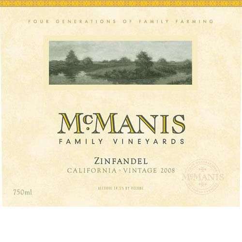 McManis Family Vineyards  Zinfandel