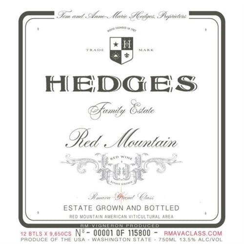 Hedges Red Mountain Family Estate Red Blend 750ml