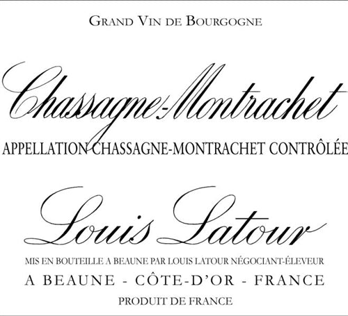 Maison Louis Latour Chassagne-Montrachet Blanc 2015