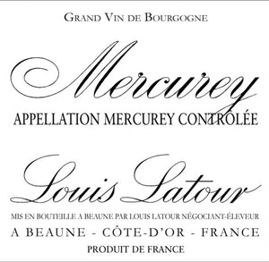 Maison Louis Latour Mercurey Rouge 2015