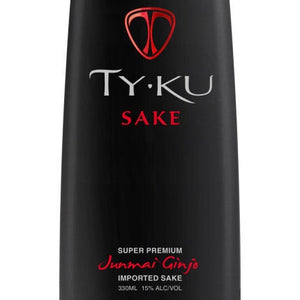 Ty Ku Black Super Premium Junmai Ginjo Imported Sake 720ml
