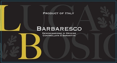 Luca Bosio Barbaresco Red Wine 750ml