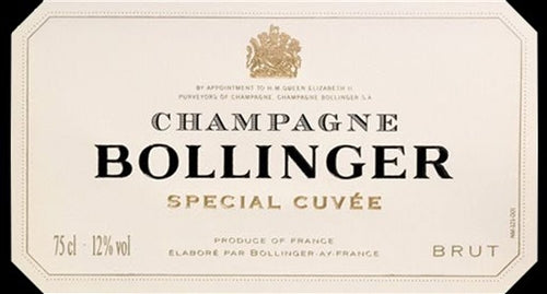 Bollinger Brut Champagne Special Cuvee – Wine Delight