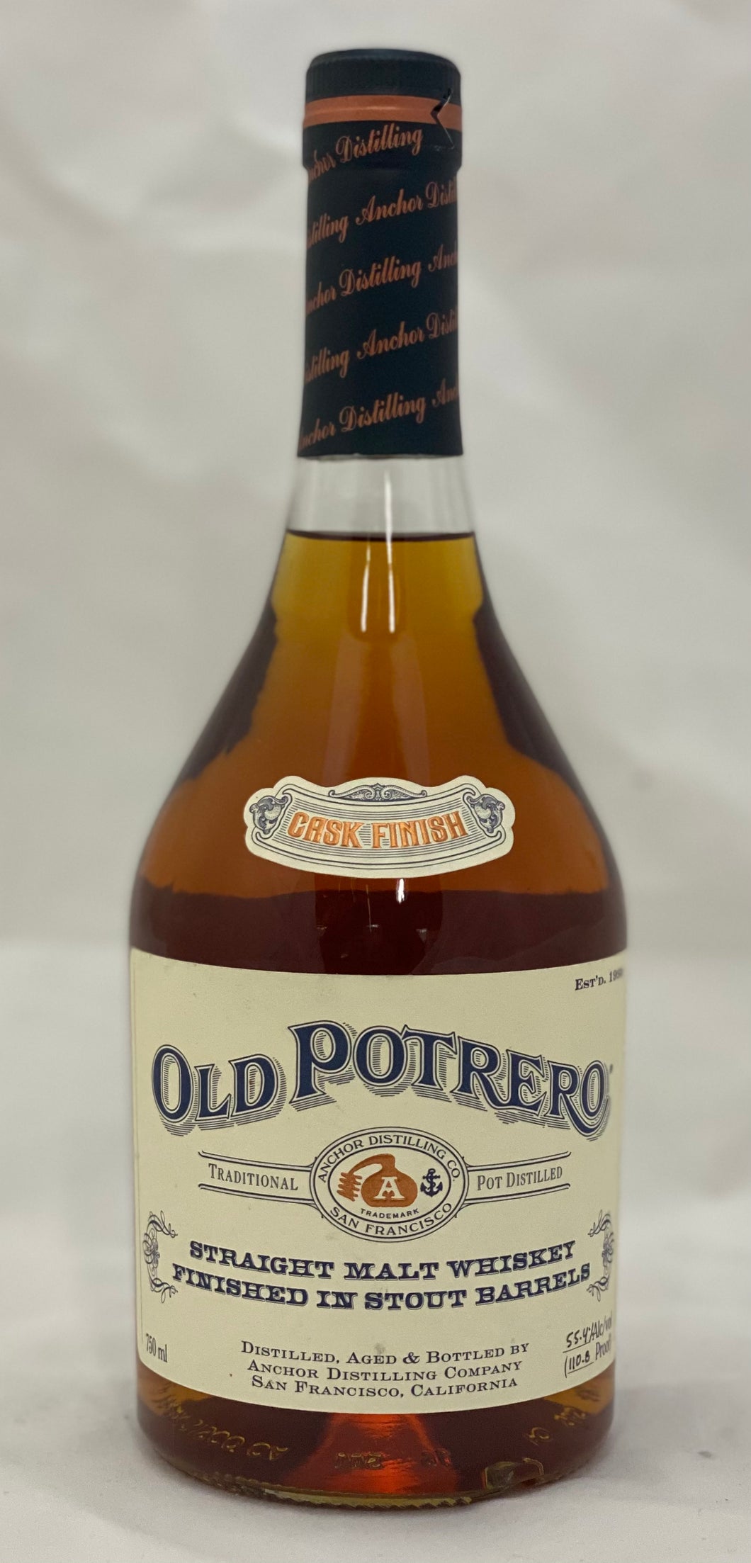 Old Potrero Straight Malt Whiskey Finished in Stout Barrels 750ml