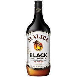 Malibu Black Rum 750ML